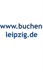 Mobile Screenshot of buchen-leipzig.de